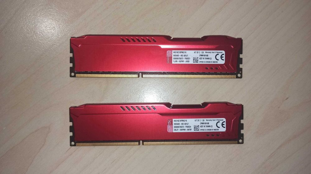 Pamięć Kingstone HyperX, DDR3, 16 GB