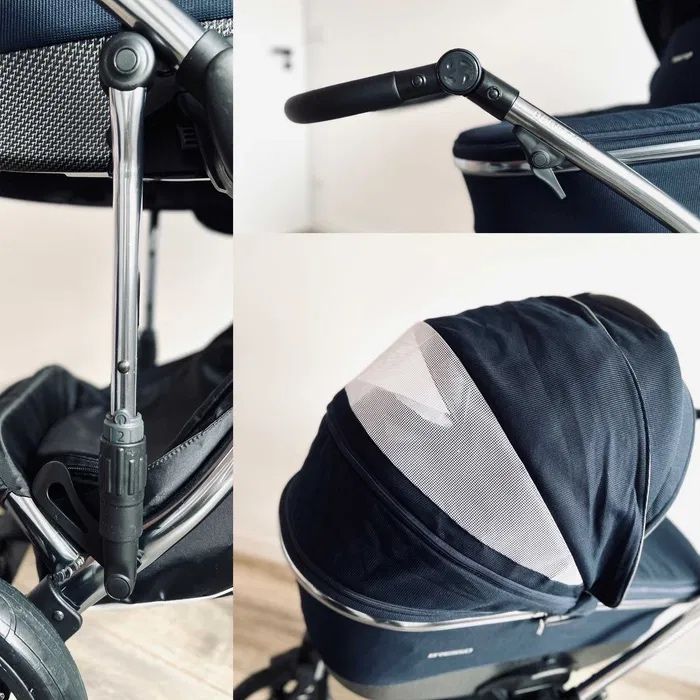 Wózek dziecięcy 2w1 Bebetto Bresso Premium Class