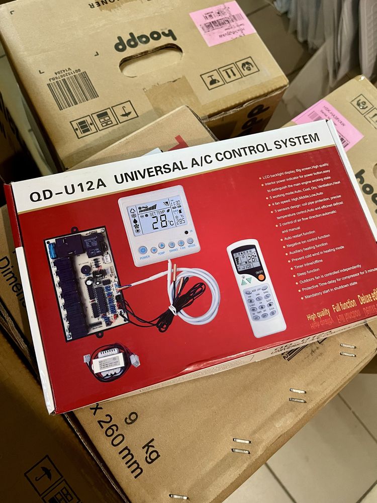 Універсальна плата кондиціонера з пультом QD-U05PG+ QD-U11A QD-U12A