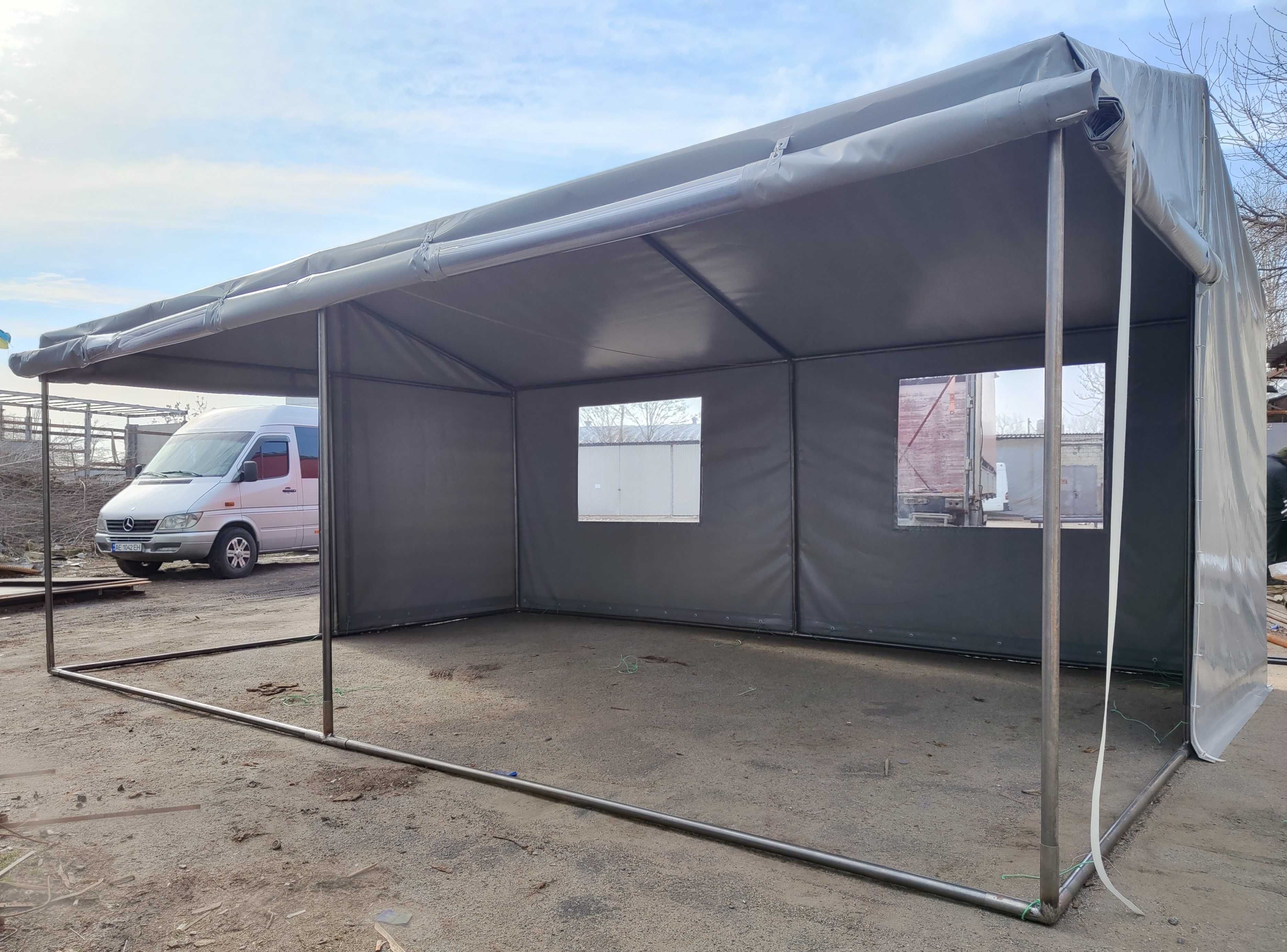 ПВХ палатка, ПВХ гараж, торговый павильон 4*6 метра от производителя