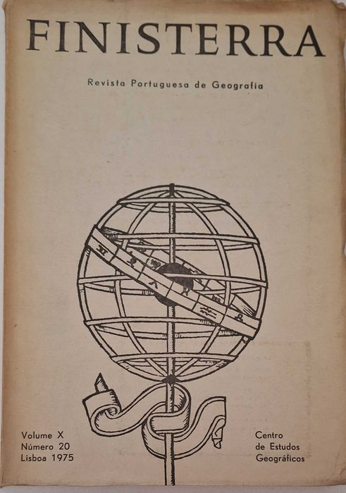 Finisterra Lisboa de 1975 Revista de Geografia