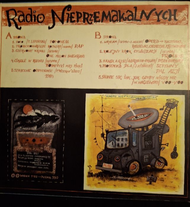 Radio Nieprzemakalnych winyl