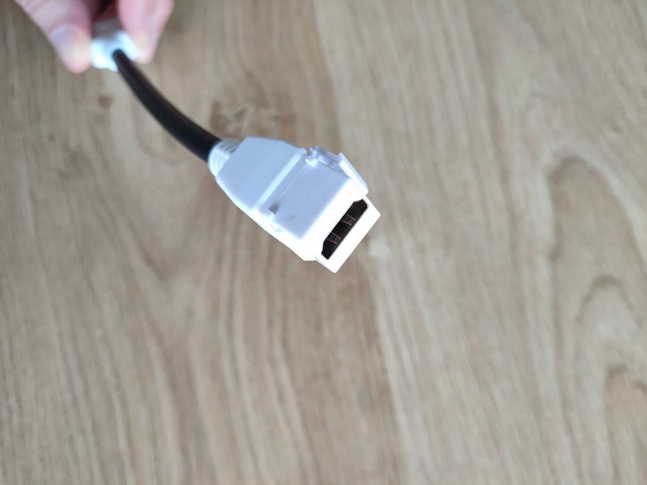 HDMI moduł Keystone + przewód 2x żeńskie Digitus Do ramki