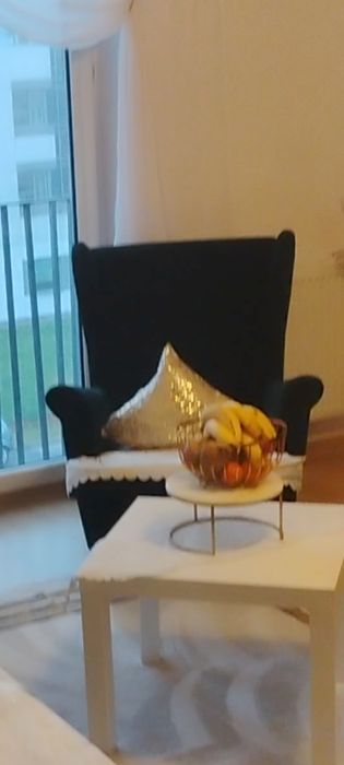 Kanapa rozkładana z fotelem uszak