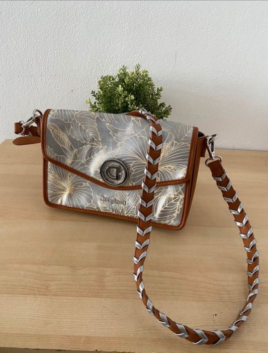 Mala tiracolo em pele Desigual