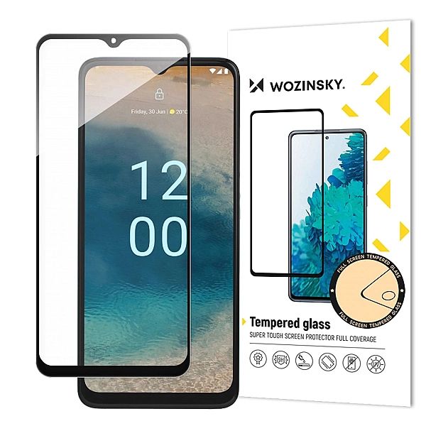 Wozinsky Full Glue Tempered Glass szkło hartowane do Nokia G22/9H na c