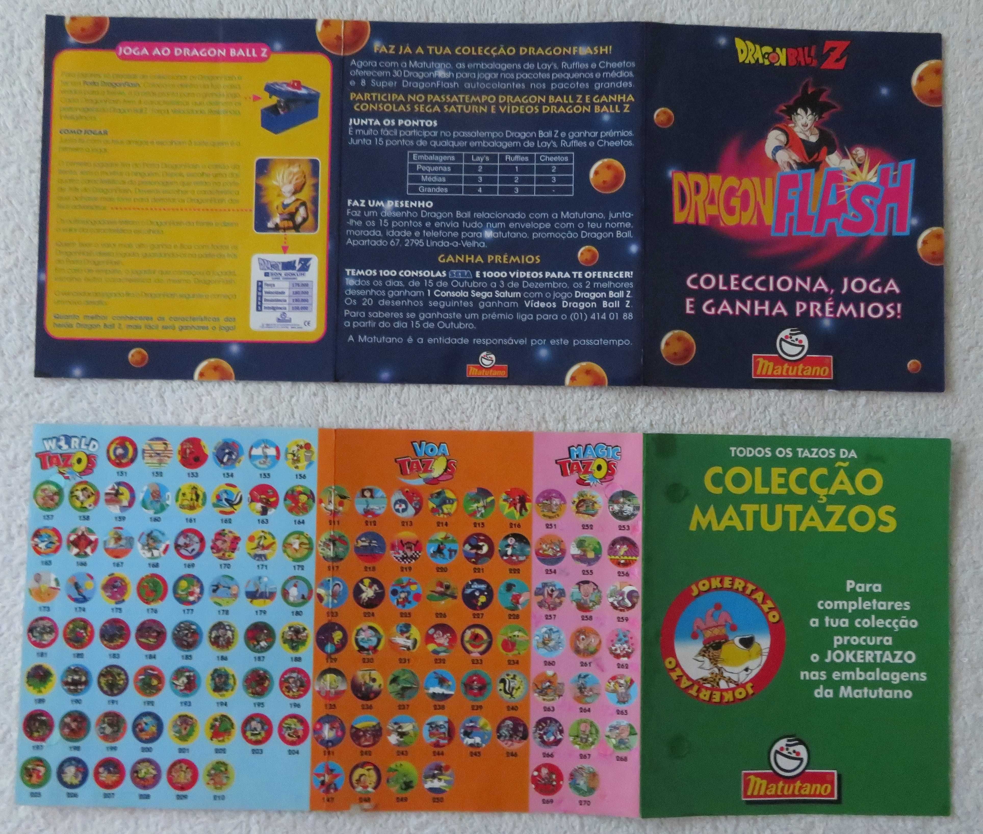 CATÁLOGOS, Encartes e informes publicitários (Jogos,Cartas,Tazos,etc.)