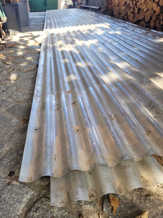 Chapas de cobertura em aluminio