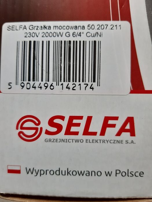 Grzałka 2000W Selfa 50.207.211