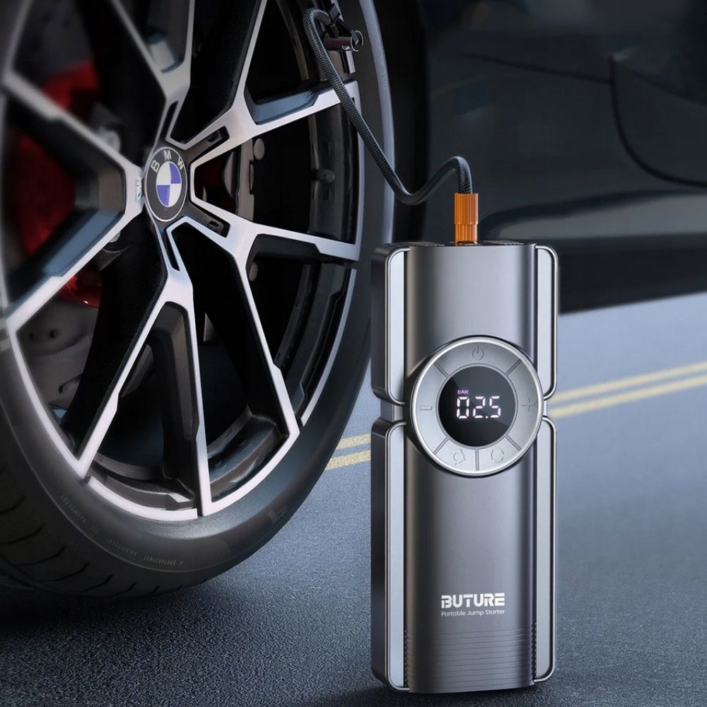 Buture 4 w 1 Jump Starter 20000mAh 2500A Rozruch kompresor powerbank