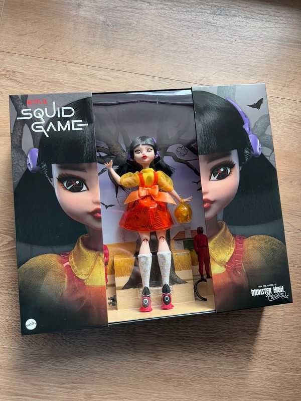 Lalka Monster High "Squid game" Skullector NEW