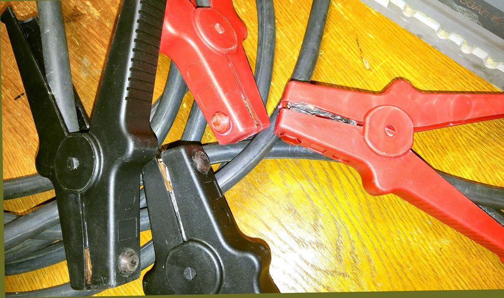 Мощные пусковые провода для прикуривания 6 метров - 25 кв.