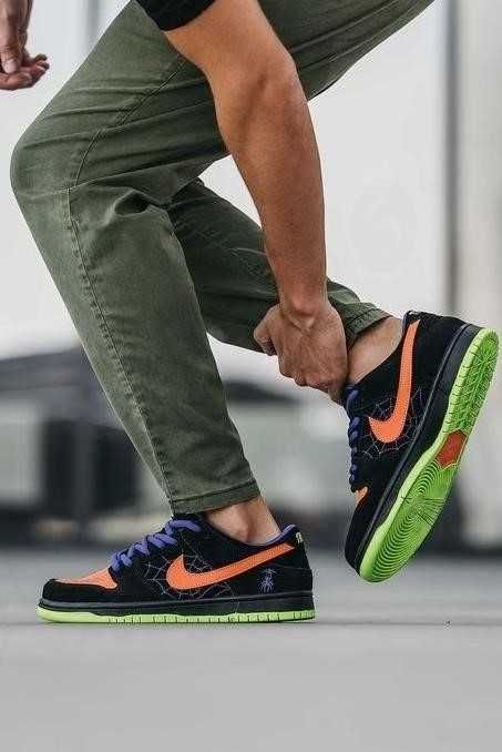 Мужские кроссовки Nike SB Dunk Low Night of Mischief Halloween 41-45