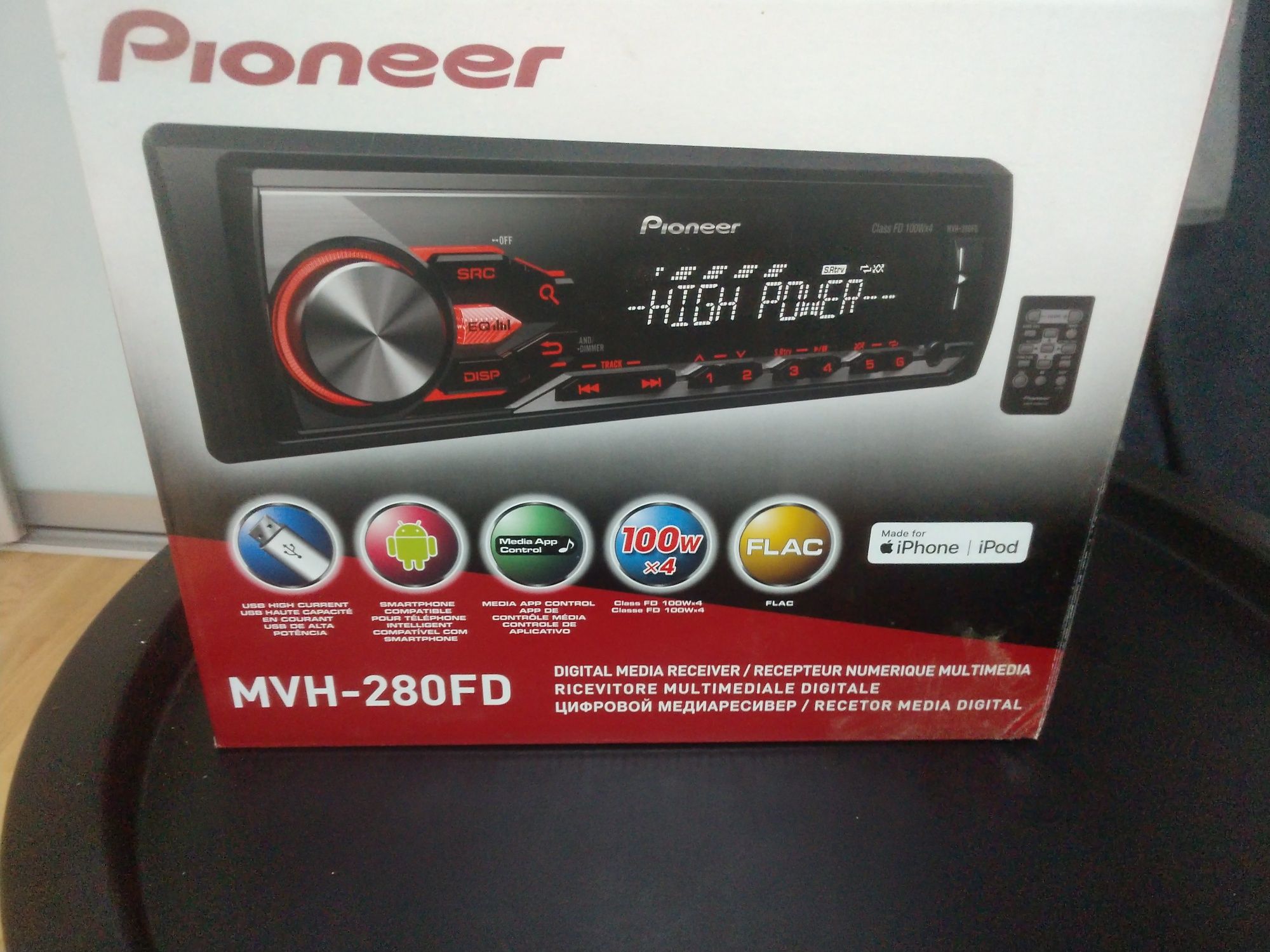 Автомагнітола Pioneer MVH-280FD