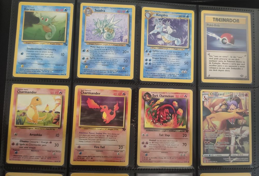 Cartas Pokémon Vários Sets