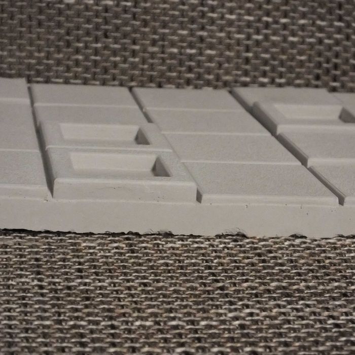 Panele dekoracyjne 3D gipsowe 55cm x 22cm ,10,5 m2 , DECOR ECO