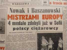 Podnoszenie ciężarów Baszanowski Nowak mistrzami Europy