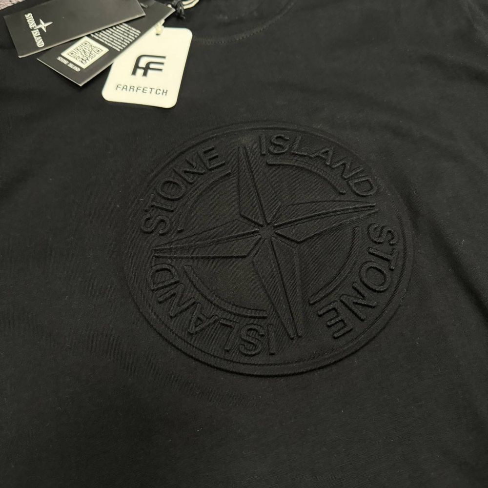 NEW COLLECTION! Мужской костюм 2-ка Stone Island чорный размеры S-XXL