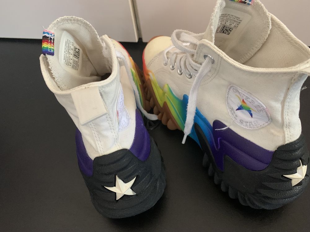Converse Run Star Motion Pride 37 UNIKAT
