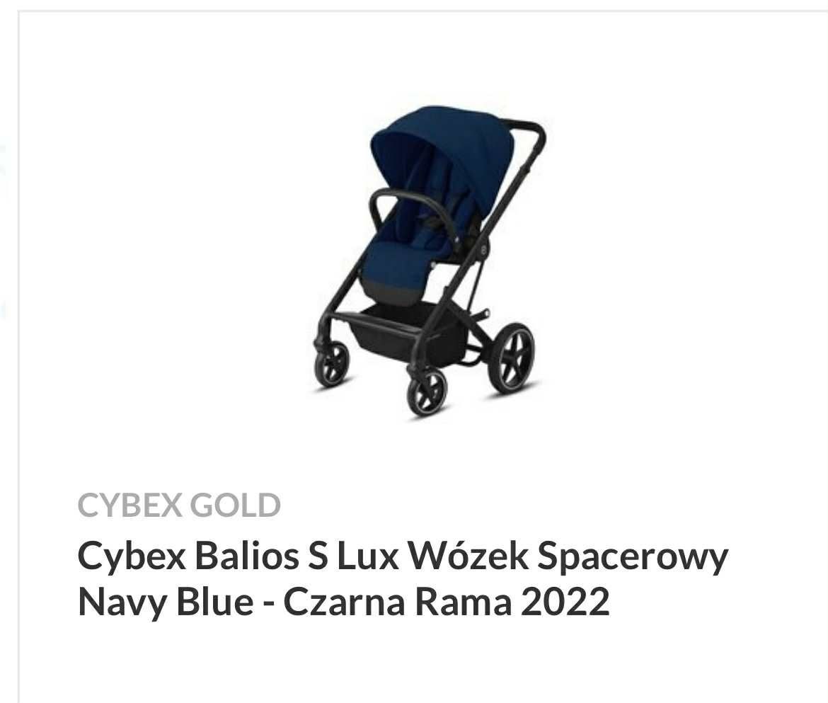 Wózek spacerowy Cybex Balios S