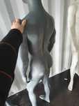 Uzywany Manekin Meski Szary 180 cm wysokosc w pelni sprawny