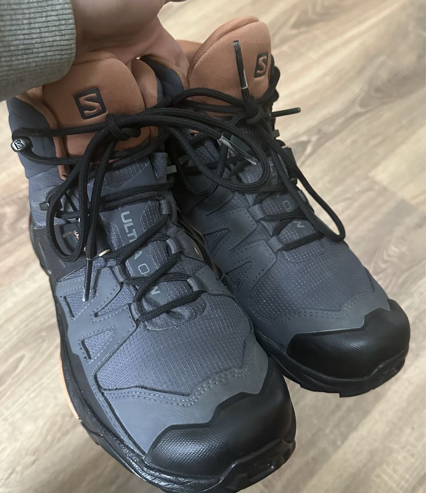 Оригінальні ботинки salomon x ultra 4 mid gore-tex