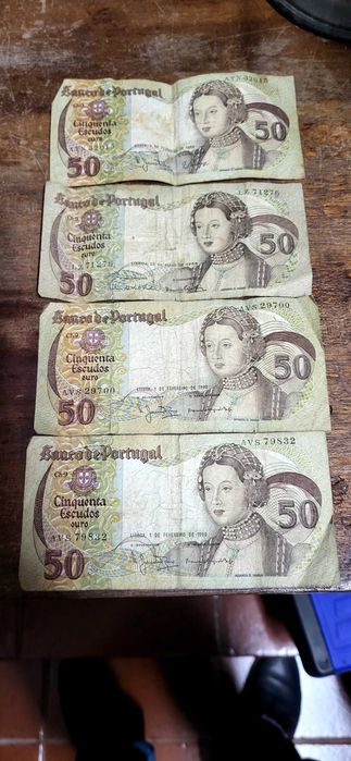 Notas de 50 escudos