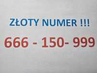 Złoty łatwy numer do zapamiętania Okazja !!!