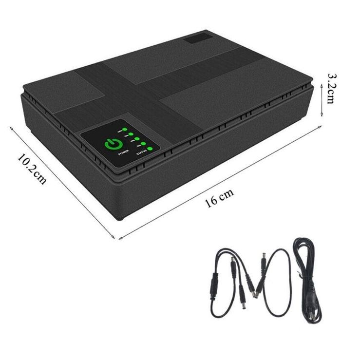 UPS для мережевого обладнання DC1018P 12V/ 9V/ 5V 10000