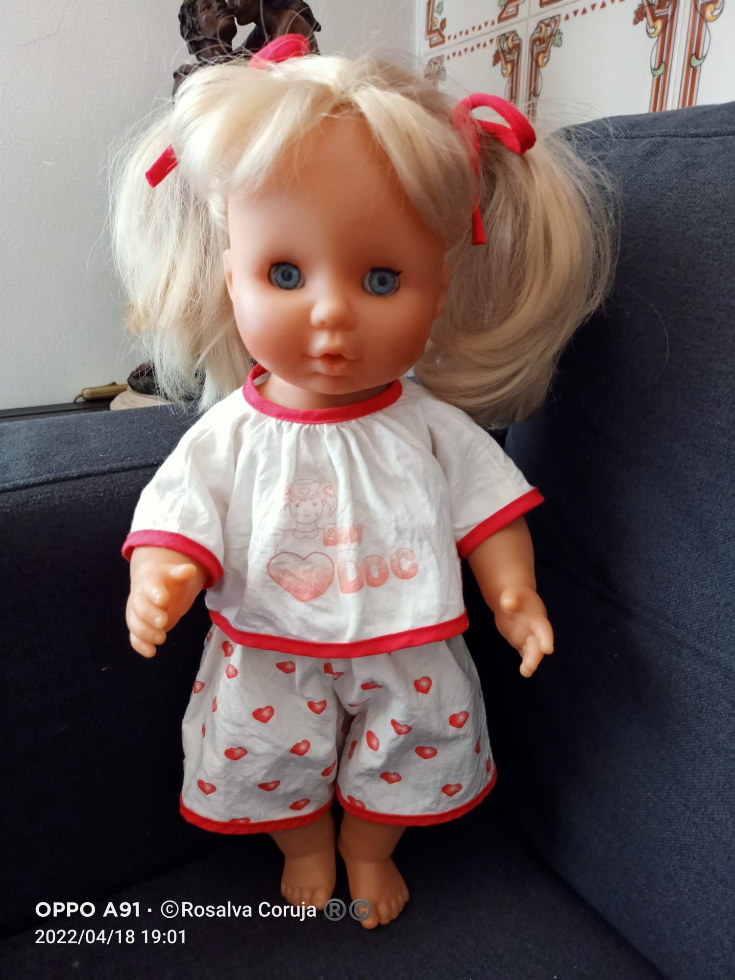 Boneca Baby doc de 1985.