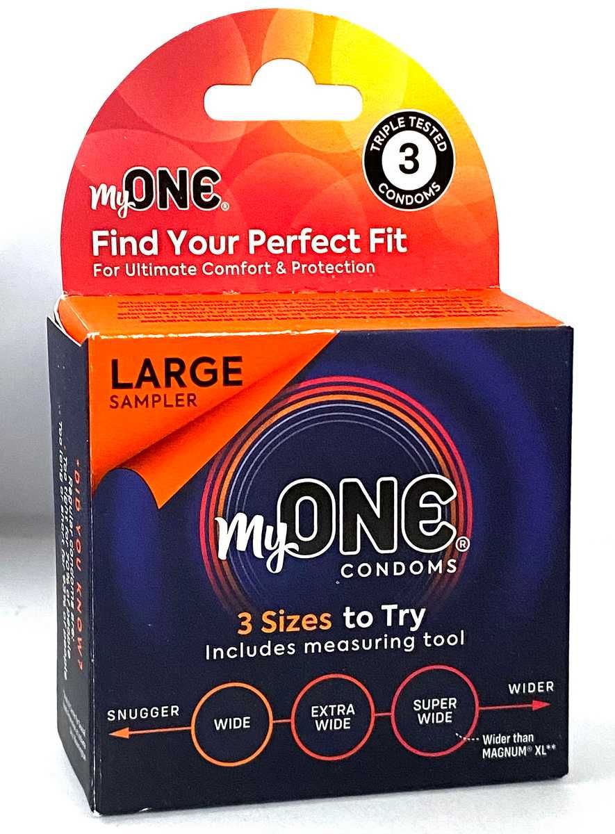 Prezerwatywy myONE 3 szt (rozmiar 57, 60, 64)