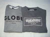 2 Sweat Shirts GLOBE e BILLABONG