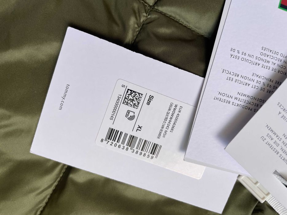 Kurtka damska pikowana tommy hilfiger L XL oryg