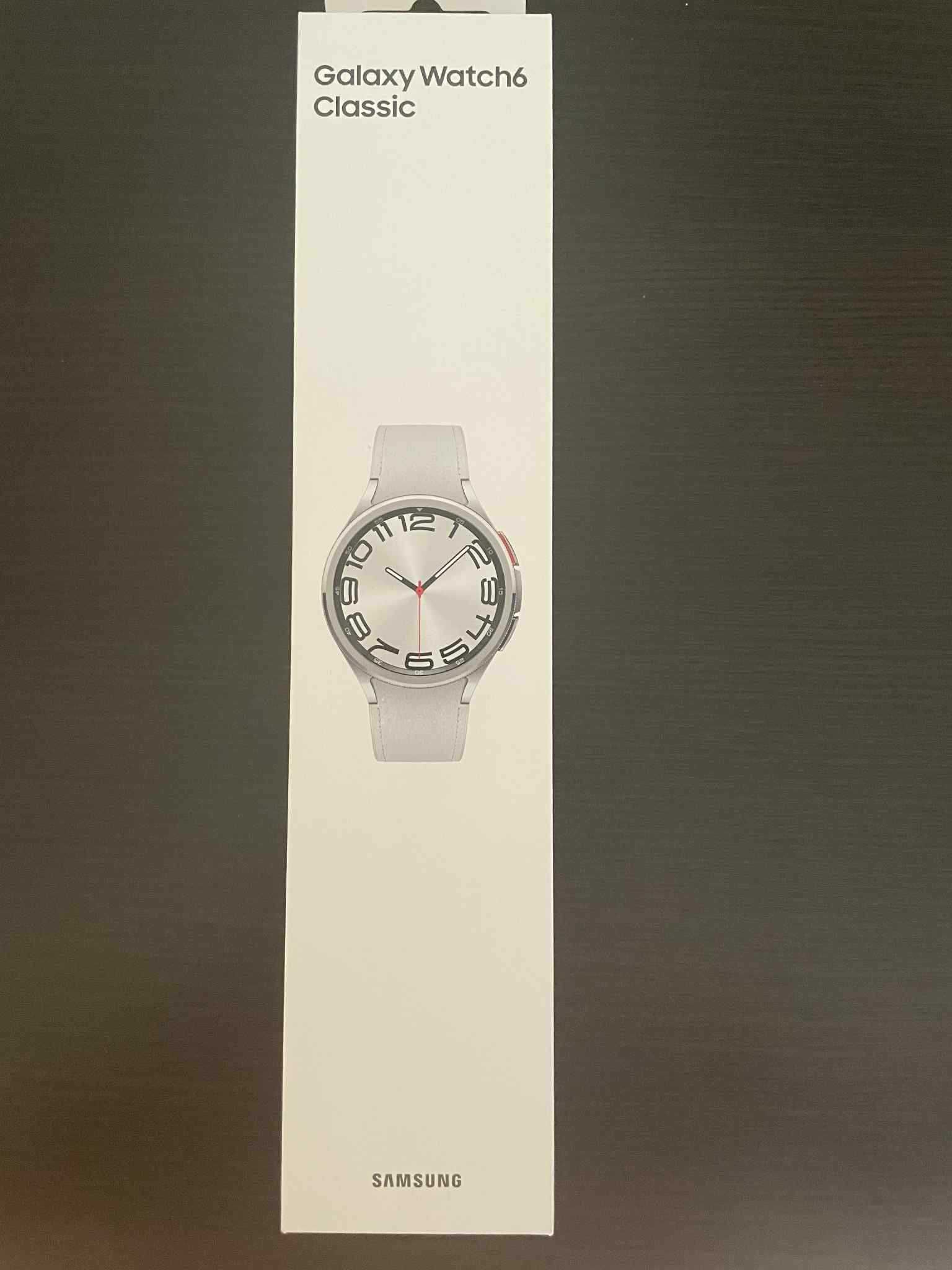 SAMSUNG Galaxy Watch 6 Classic SM-R965F 47mm LTE, PL Dystrybucja, Nowy