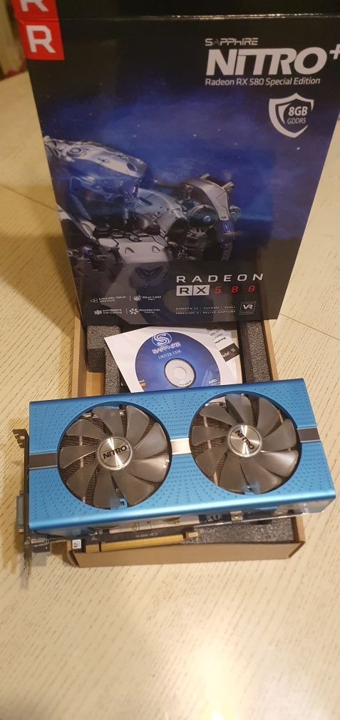 Відеокарта Sapphire NITRO+ RX 580 Special Edition