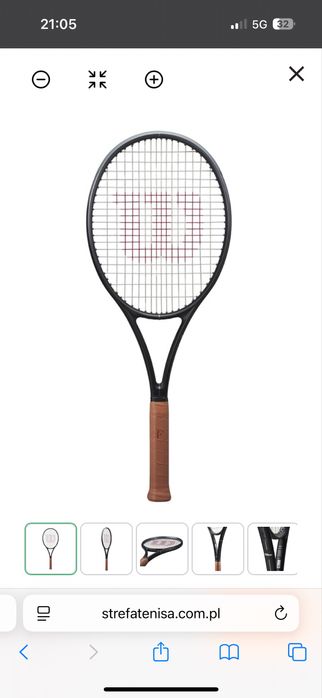 Rakieta Wilson Pro Roger federer. Uzywana Raz