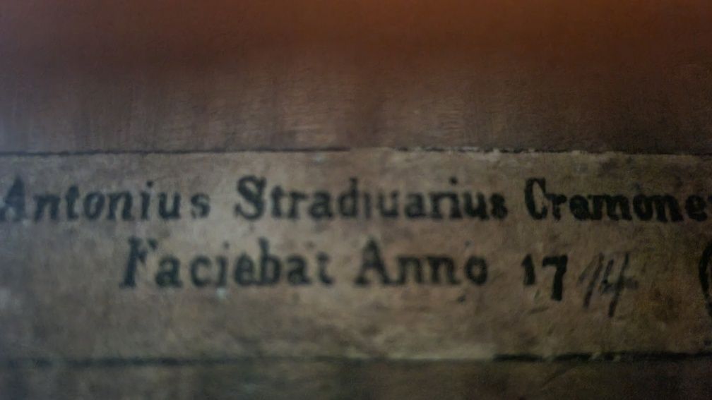 Skrzypce replika Antonio Stradivarius Anno 1714