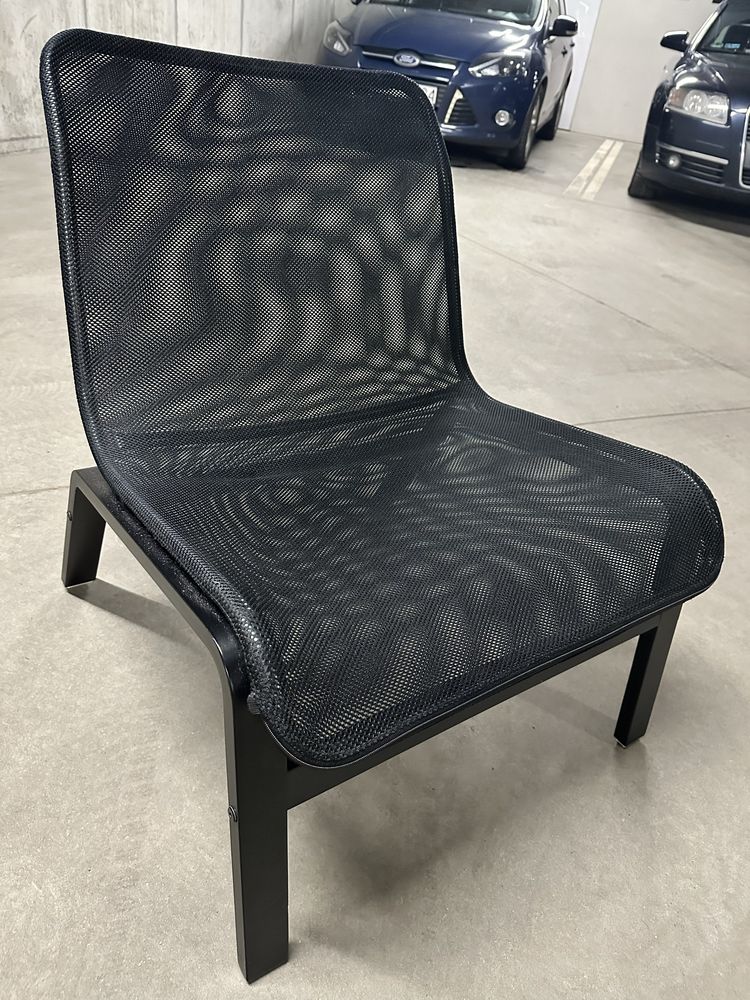 Fotel Ikea Nolmyra czarny