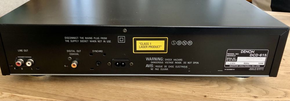 Odtwarzacz CD DENON DCD-615