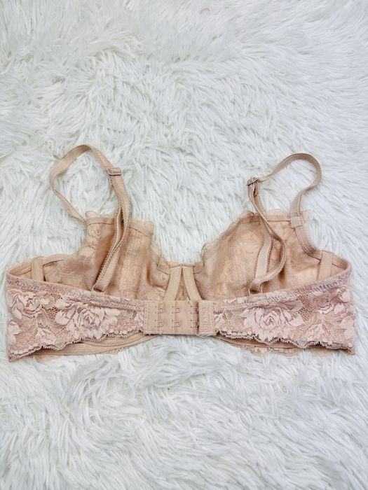 Biustonosz miękki fiszbiny 70D beżowy Change