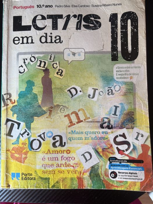 Manual escolar Portugues 10* ano