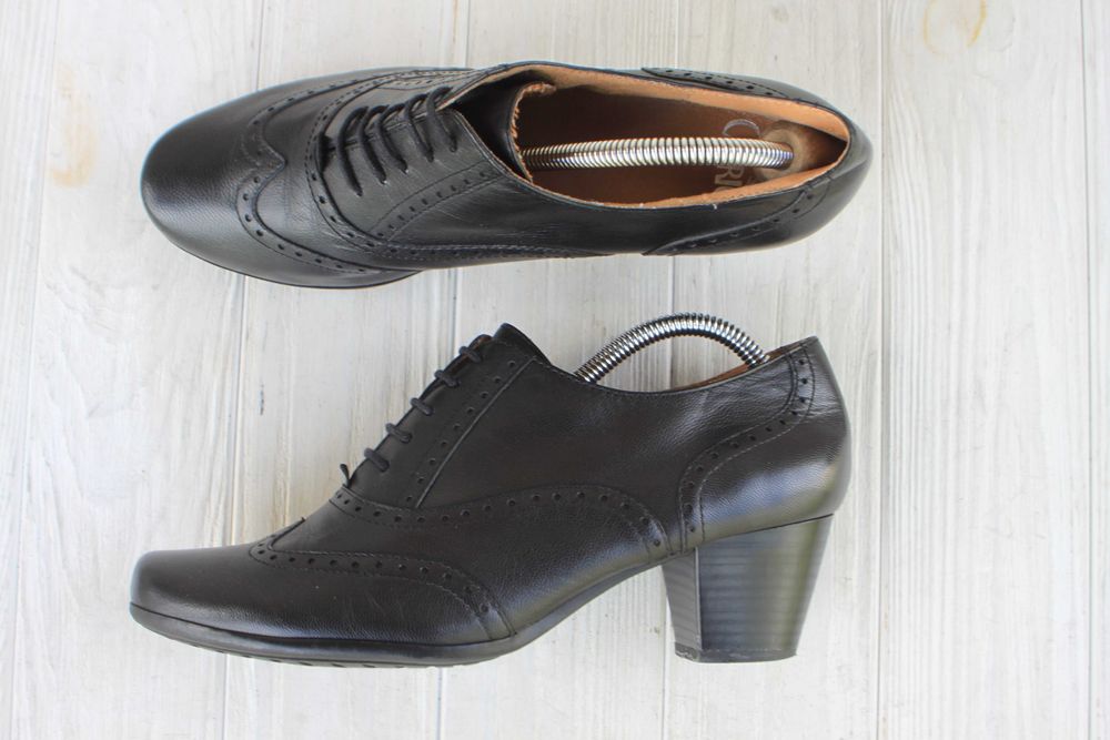 Туфлі ботильйони Caprice шкіра Німеччина 40р броги черевики ботильоны