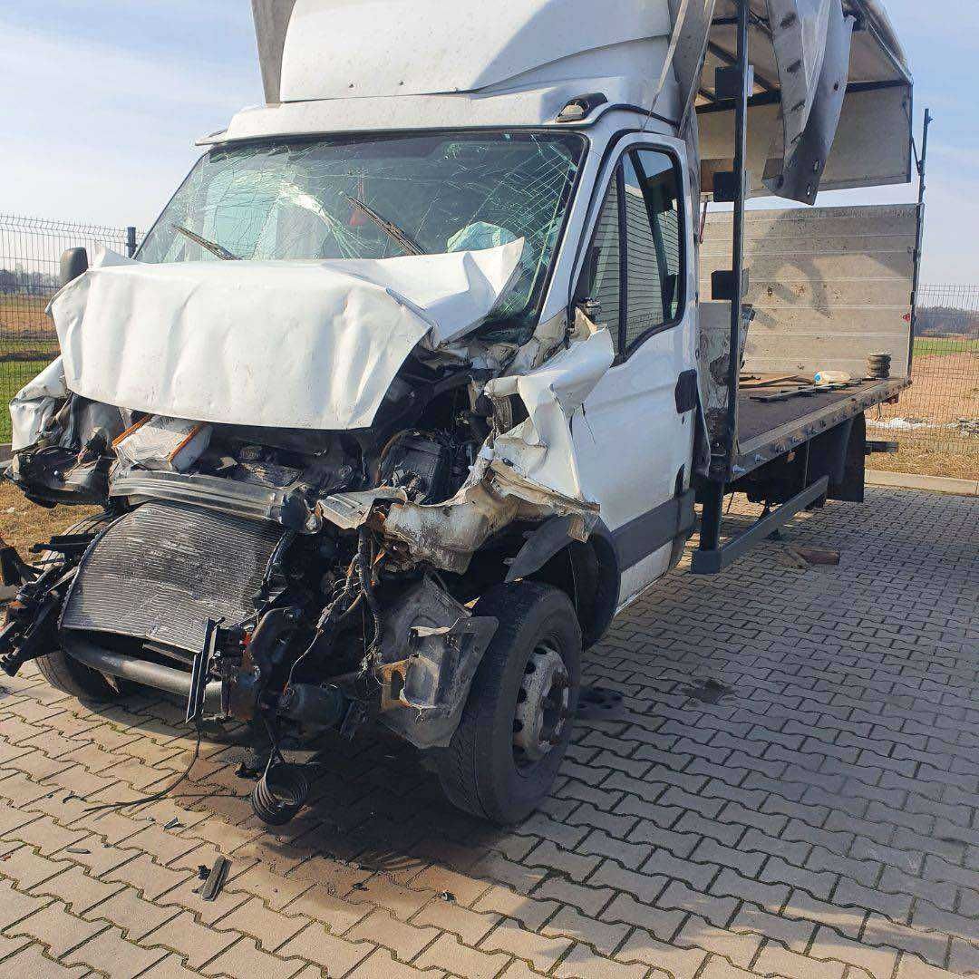 Iveco Daily 70C17 2014r. 3.0 diesel 125kW na części, komplet. dokument