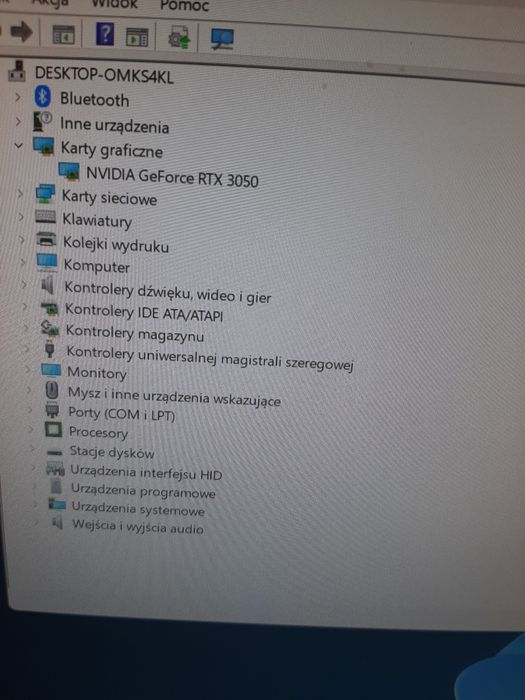Zestaw komputer gemingowy Windows 11  nvidia RTX 3050 6 GB
