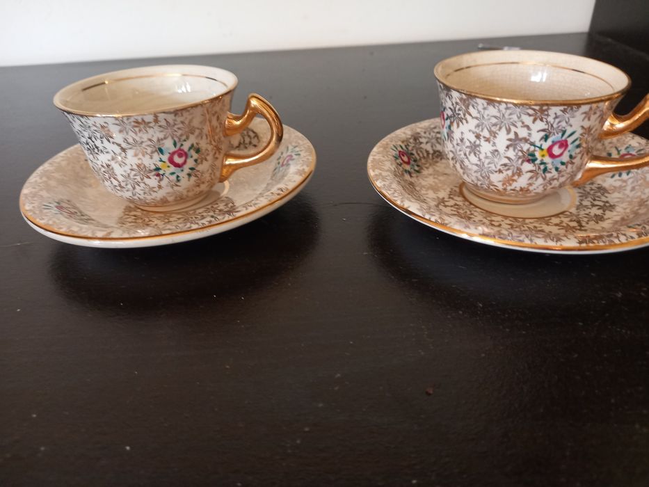 Chavenas de café loiça de Sacavém