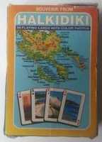 Karty do gry z fotografiami z Grecja - Chalkidiki