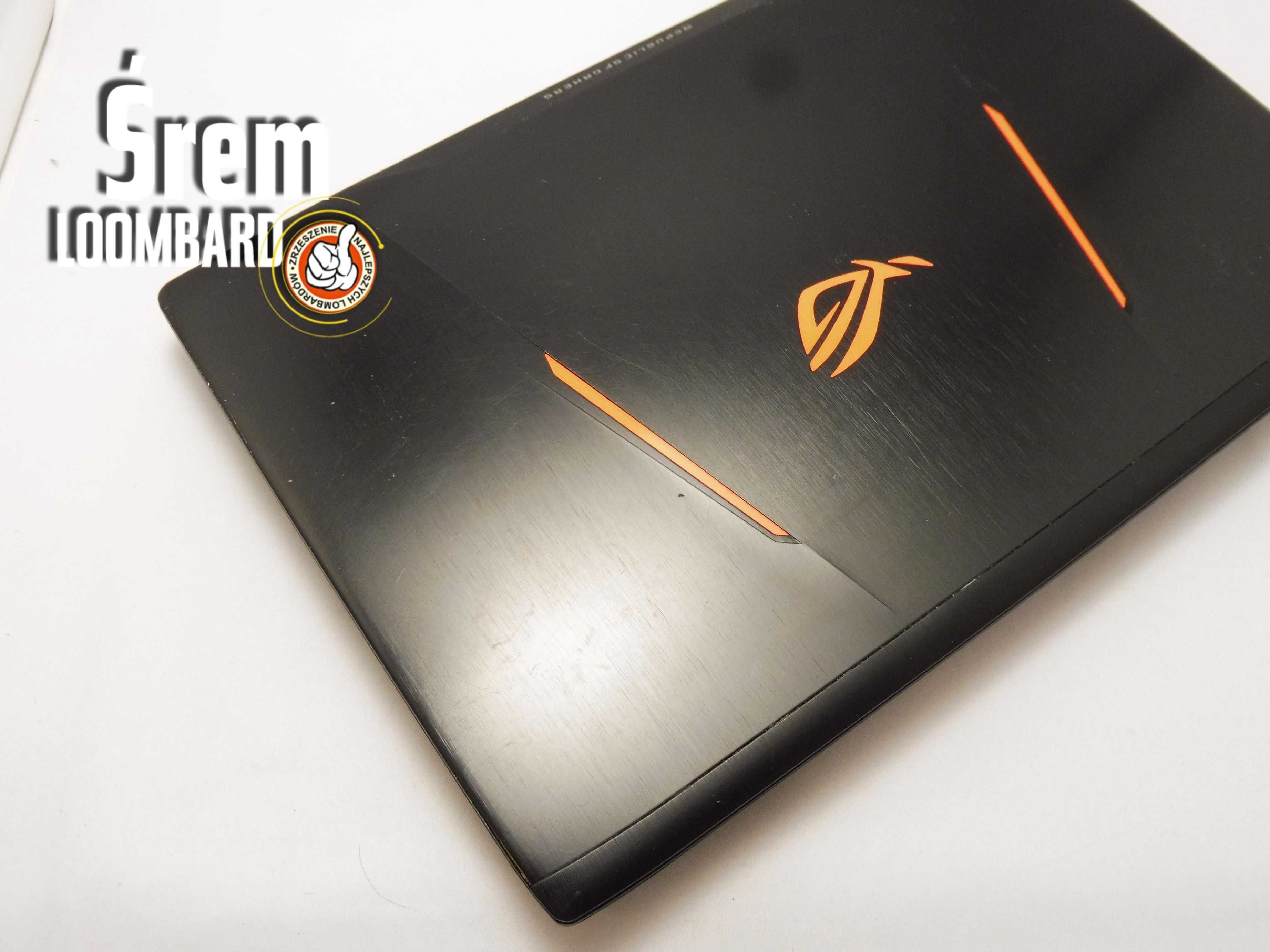 Asus Rog Strix GL553V, Intel i5-7gen, 16gb/1tb hdd/1tb ssd, gtx 1050