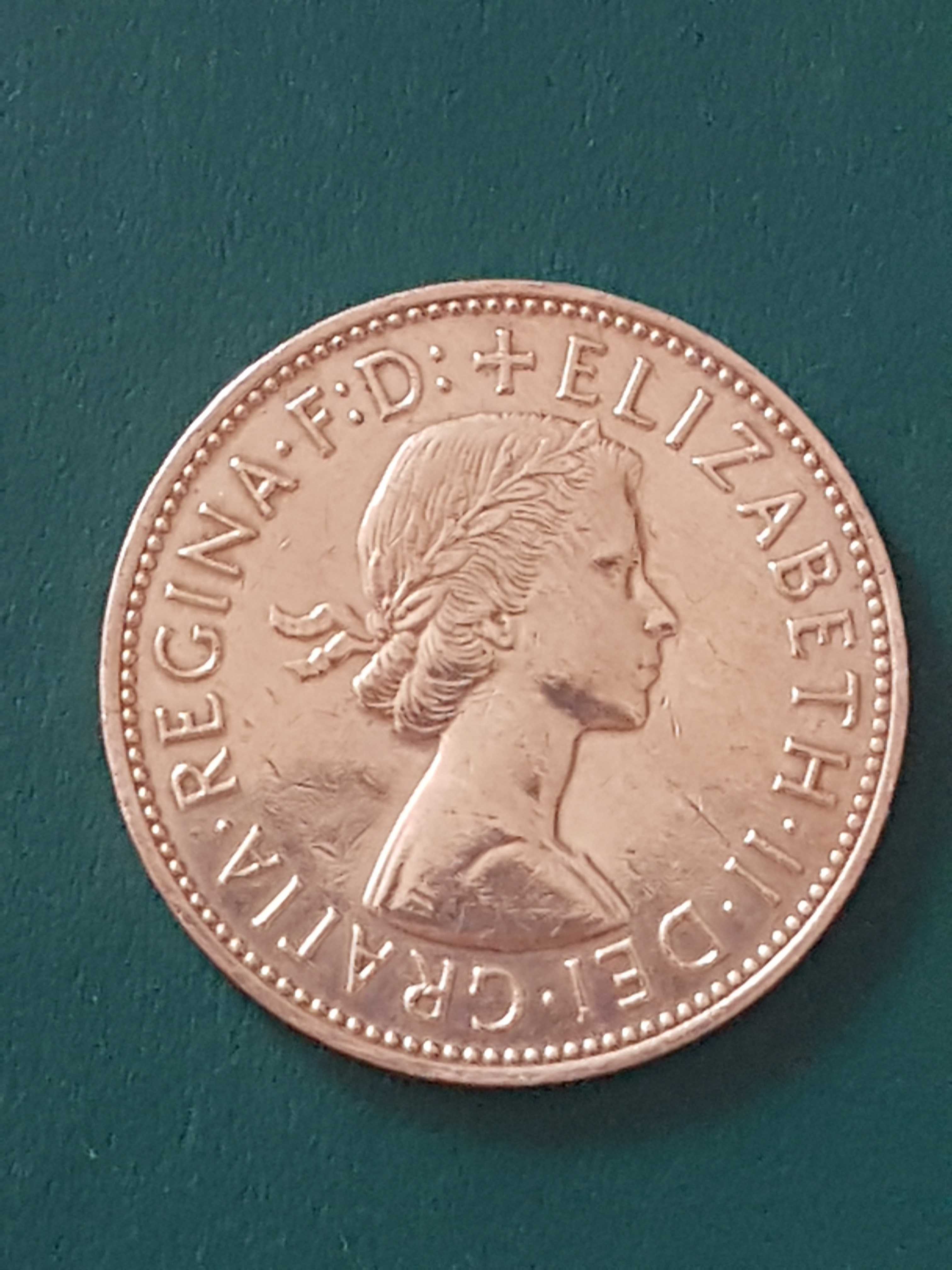 Gratia Regina ONE PENNY 1964