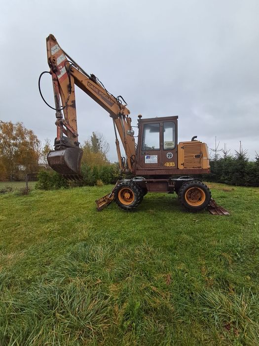 Koparka case JCB Volvo minikoparka