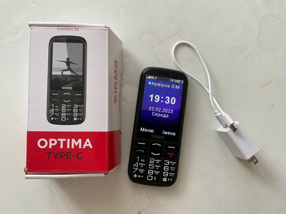 Телефон Sigma Comfort 50 CF211